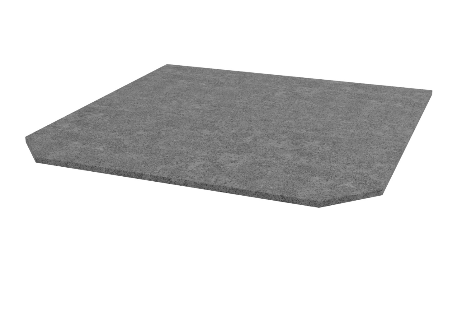 Haus Flat Wall Granite Hearth Fossil Grey