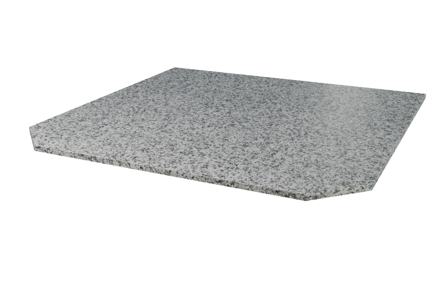 Haus Flat Wall Granite Hearth Lunar White