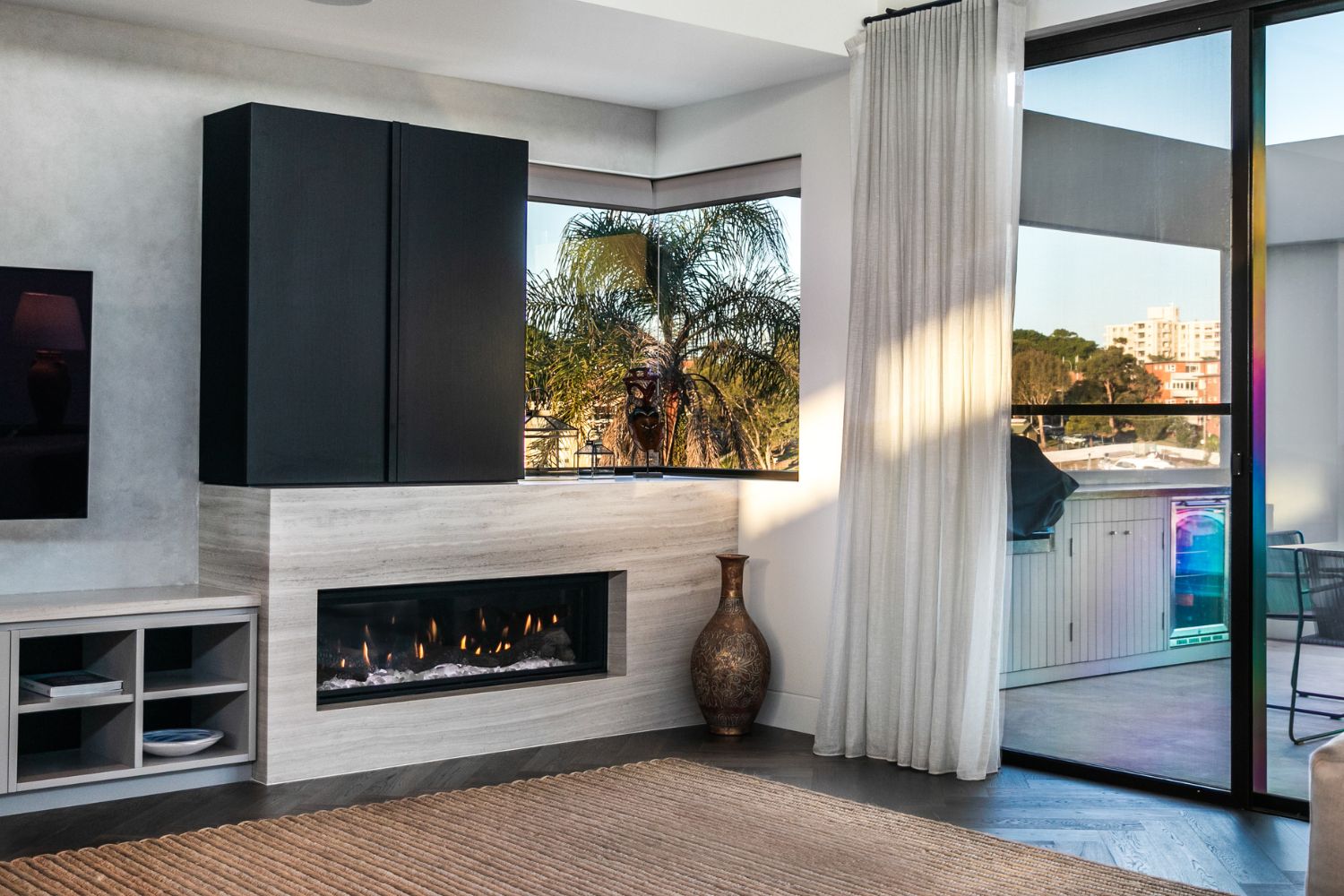 Heat & Glo Mezzo 1300 Single-Sided